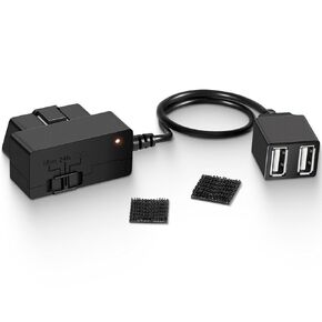 Yoursme 010-12530-23 Constant Power Cable for Garmin Dash Cam 46, 47, 56, 57, 66W, 67W, Mini, Mini 2 and Tandem, Fits Vehicle's OBD-II Port for Power Even When Parked and Turned Off