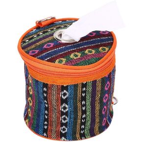 Tissue Box Holder Cover Camping Tissue Case Storage Bag Organizers for Home Office Car Hiking Hanging