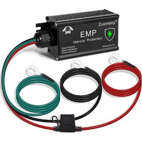 Vehicle EMP Protection, 12 Volt DC for Cars and Trucks, Lightning, Solar Flare & Surge Protection