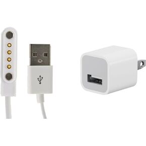 Assistive Technology Services Magnetic Charging Cord and Wall Plug for SkyAngel Devices