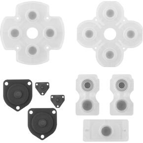 New Silicone L R Conductive Rubber Adhesive Button Pad Keypad for PS4 JDS-001 JDS-011