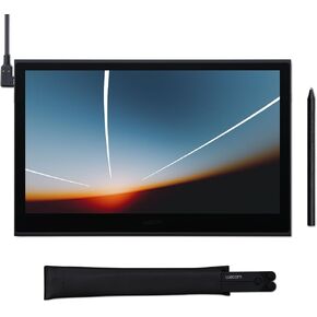 Wacom Movink Drawing Tablet with Screen 13.3" OLED Touchscreen with Pro Pen 3 and Wacom Foldable Stand for Movink Bundle