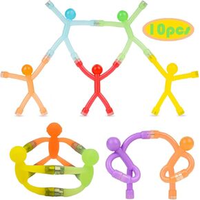 Usoway 20pcs Mini Man Fridge Magnets ، ألعاب الودودة الشفافة للبالغين المكتب الزخرفية الزخرفية ، ومغناطيس مغناطيسي صغير البشري ، عيد ميلاد عيد ميلاد للهدايا