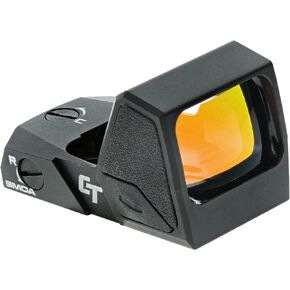 Crimson Trace RAD Open Reflex Pistol Sight with Auto Shutoff and Textured Sides for Full Size Handguns, Defensive Shooting and Competition