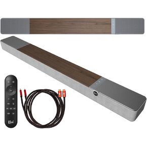 Klipsch Flexus CORE 200 3.1.2 Channel Powered by Onkyo Bluetooth Sound Bar with Dolby Atmos and Custom Tuned Bass Black Bundle with 2X Deco Gear 6' 4K HDMI 2.0 Cables