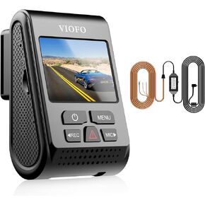 VIOFO A119 V3 2K Dash Cam & HK3 Hardwire Kit Bundle – Ultra Clear 2560x1440P HD + Car Camera with GPS & Night Vision - Complete Your Car Security with 140-Degree Wide Angle Lens