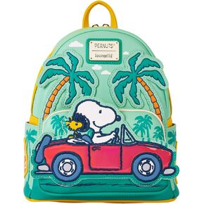 Loungefly Peanuts Snoopy Road Trip Mini Backpack