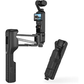 ZestylHome Protective Case for DJI Osmo Pocket 3 | Z-Axis Stabilizer Handle & Foldable Cover | Shockproof Storage with 1/4" Thread for Vlogging Accessories