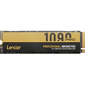 Lexar 1TB NM1090 PRO SSD PCIe Gen5 NVMe M.2 2280 Internal SSD, Up to 14000/10000 MB/s Read/Write, Advance Thermal Control Design, DirectStorage Enabled, for Gamers and Creators (LNM109P001T-RNNNU)