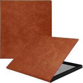 Magnetic Leather Case for 7" Onyx Boox Tablet Go Color 7/Boox Leaf3 C/Leaf3 Ultra-Thin Lightweight Cover with Auto Sleep/Wake & Magnetic Closure (Misty Forest)