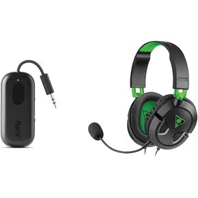 Twelve South AirFly Pro Bluetooth Wireless Audio Transmitter/Receiver & Turtle Beach Recon 50 Xbox Gaming Headset for Xbox Series X/S