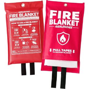 Fire Blanket for Home and Kitchen,2 Pack,40" x 40"