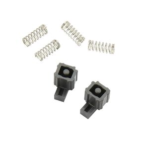 Cosmos 1 Pair Replacement Slider Buckle Latch و 4 PCS Repair Springs Tet متوافق مع تحكم Joy Con ، الجوانب اليمنى واليسرى