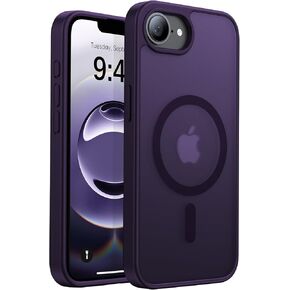 Magnetic Shockproof for iPhone 16e Case 2025[Compatible with MagSafe][Military-Grade Protection] Anti-Yellowing,Anti-Scratch Matte Back Protective Phone Case for iPhone 16 e case 6.1",Green