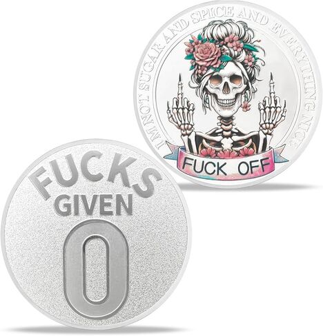 Cartoon Yellow Duck Middle Finger Coin | Bold Statement Medallion with Playful and Unique Design | Ideal for Display or Novelty Gifts | Comes with Protective Capsule in Kuwait