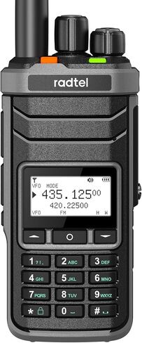 Radtel RT-860 Multi Band Ham Radio HF UHF VHF Dual Band with AM USB LSB CW CB LW MW SW SSB Reception, 1024 Channels, 2000mAh Battery, Type-C Charging (with SW/MW Antennas) in Saudi Arabia