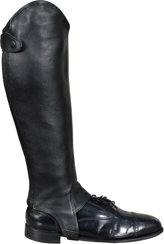 Equestrian Unisex Half Chap Gaiter Extra Grip Non Slip Full Grain Cow Takey Leather.Accurate Size Chart in Images. in Kuwait