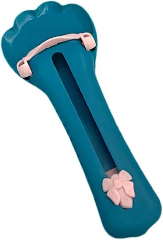 Cat Claw Shaped Cat Strip Squeeze Spoon, Delectables Lickable Cat Treats Spoon, Wet Treat Cat Feeder Spoon Treat Squeeze Spoon for Lickable Wet Cat Treats Liquid Snack Feeding (Pink) in Saudi Arabia