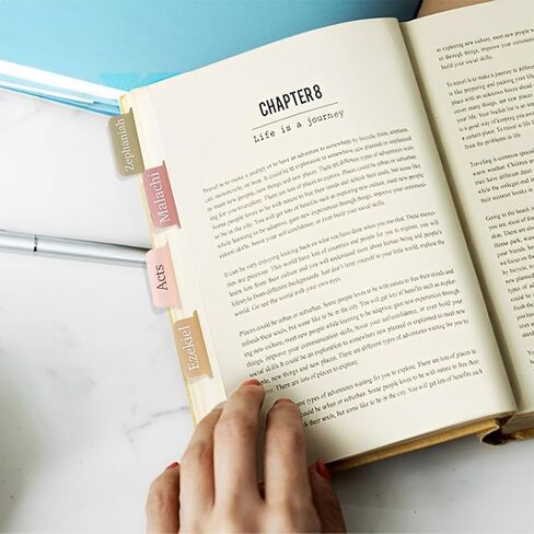 علامات تبويب الكتاب المقدس ، علامات تبويب الكتاب المقدس للنساء والرجال ، لوازم اليومية للكتاب المقدس لعلامات الكتاب المقدس علامات تبويب لعلامات الكتب علامات تبويب فهرس الشريط ، علامات تبويب الصفحة (5pcs) in Kuwait