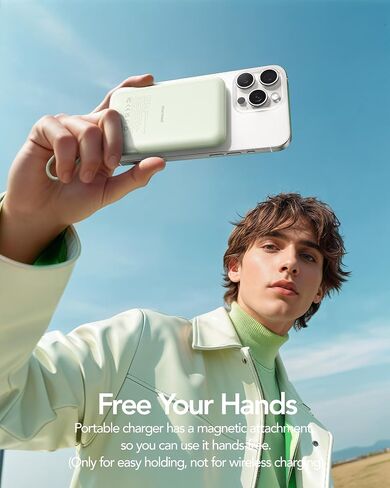 Charmast 10000mah شاحن محمول سلكي ، 20W شحن سريع شحن Slim Bank مع كابل قابل للإزالة لـ iPhone & Android ، حزمة بطارية خالية من اليدين مع شاشة رقمية للسفر القصيرة (بدون إلحل) in Saudi Arabia