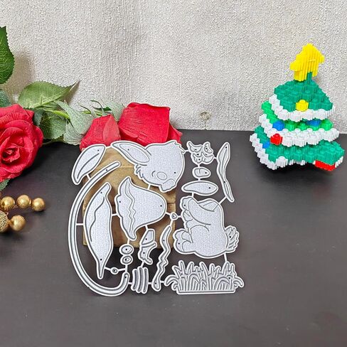 Spring Holiday Dies for Card Making Duck Easter Cutting Dies for Scrapbooking Animal Die Cuts DIY Scrapbooking Photo Album for Die Cut Machine Tools in Saudi Arabia