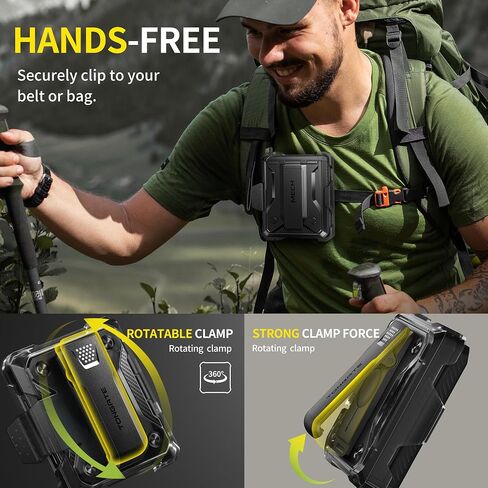 TONGATE for Z Flip 6 Case with Kickstand & Belt-Clip, [Hinge Protection Cover][Bulit-in Screen Protector] Military Grade Shockproof Phone Case for Samsung Galaxy Z Flip 6 5g 2024, Black in Saudi Arabia