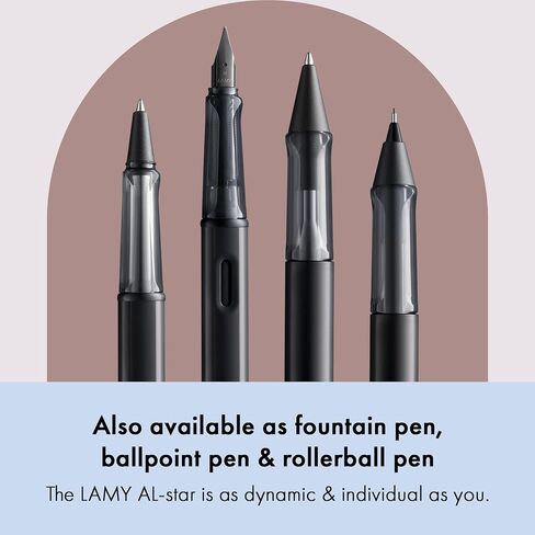 LAMY AL-star graphite - Mechanical Pencil with transparent, ergonomic grip & lightweight aluminum body - including LAMY M 41 fine line refill 0.5 mm & eraser tip in Saudi Arabia