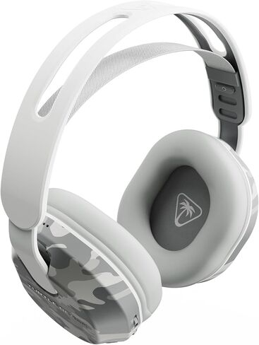 Turtle Beach Stealth 500 Wireless Gaming Headset Licensed for Xbox Series X|S, Compatible with Xbox One, Bluetooth, PC, Mobile, 40 Hr Battery, Memory Foam Cushions, Flip-to-Mute Mic – Arctic Camo in Saudi Arabia