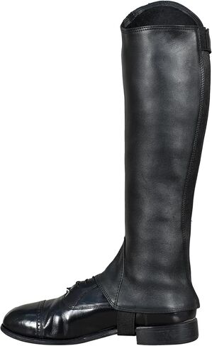 Equestrian Women Half Chap Gaiter Extra Grip Non Slip Full Grain Takey Cow Leather.Accurate Size Chart in Images. in Saudi Arabia