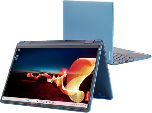 McOver Case متوافق فقط مع 2022-2024 13.3 "Lenovo Yoga 6 13ABR8 | 13ALC7 Series 2-in-1 Windows Computers (لا تركيب أي طرز أخرى)-Clear in Kuwait