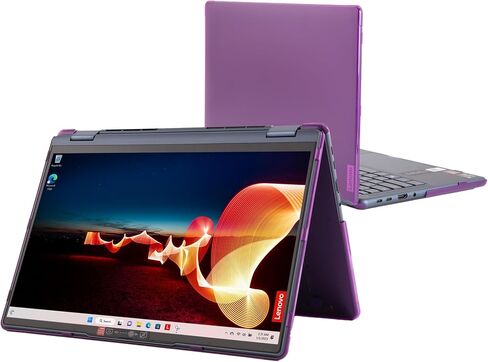 McOver Case متوافق فقط مع 2022-2024 13.3 "Lenovo Yoga 6 13ABR8 | 13ALC7 Series 2-in-1 Windows Computers (لا تركيب أي طرز أخرى)-Clear in Kuwait