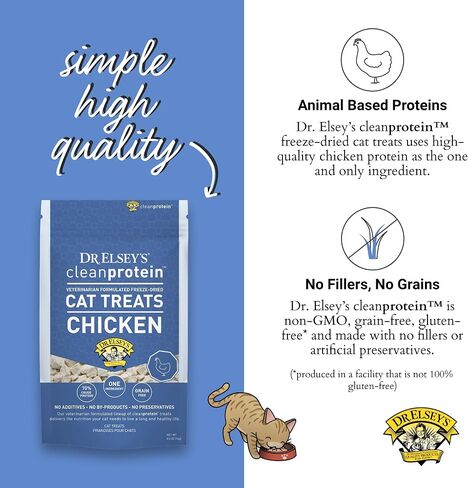 Dr. Elsey's Freeze-Dried Chicken Cat Treats 2 oz. in Saudi Arabia