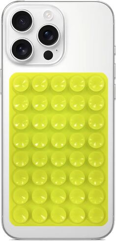 Silicone Suction Cup Phone Case Mount, Hands-Free Strong Grip Holder for Selfies and Videos, Silicon Adhesive Phone Stand Sticky with Higher Suction Power for Cell Phone Black in Kuwait