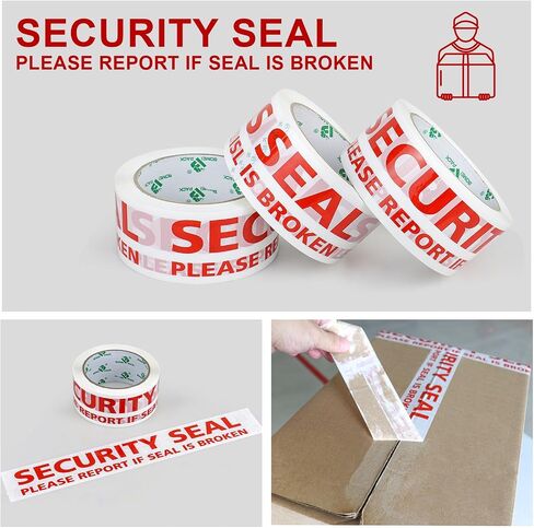 BOMEI PACK Yellow Packing Tape with Dispenser, 2.4 Mil 1.88 Inch x 60 Yards, 6 Refills Rolls Color Box Tape for Moving, Shipping and Packaging in Saudi Arabia