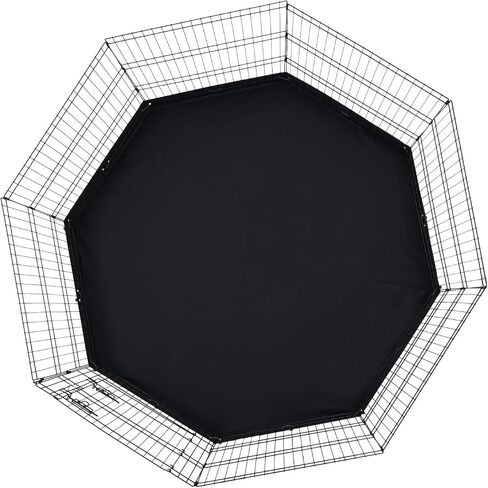 Vevor Dog Playpen ، 8 PCS 24 × 24 في ألواح قابلة للطي المعدنية للحيوانات الأليفة القلم ، سور الكلاب في داخلي وخارجي مع الباب ، حقيبة تخزين ووسادة أسفل ، Pet Playpen للكلاب والقطط والحيوانات الصغيرة الأخرى in Kuwait