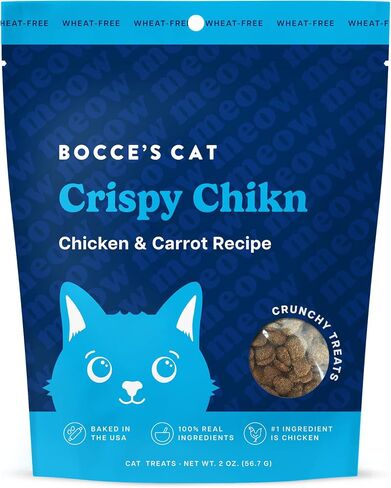 Bocce's Bakery, سمكة واحدة، سمكتان مقرمشتان للقطط، حلوى يومية خالية من القمح، مصنوعة من مكونات محدودة، مخبوزة في الولايات المتحدة الأمريكية، أطعمة مقرمشة طبيعية بالكامل، وصفة سمك السلمون والأعشاب البحرية، 2 أونصة in Saudi Arabia