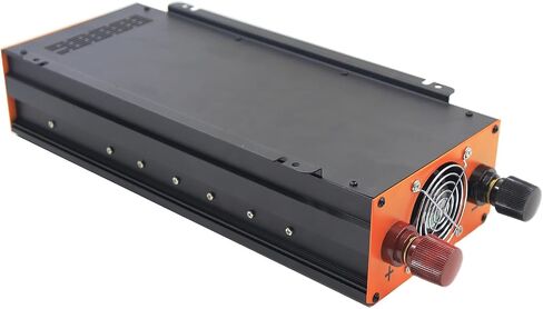محول عاكس الطاقة 3000 واط ، CAR/TRACK/RV 12V DC إلى 110 فولت AC ، مع عرض LED ، 3AC منافذ ، منفذ USB in Kuwait