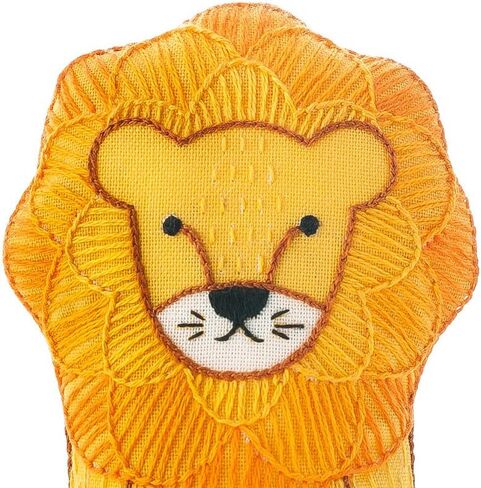 Kiriki Press DIY Embroidery Doll Kit - Skill Level 2 - Beginner to Advanced Embroidery Kits for Adults Teens (3 Skill Levels) | Animal Embroidery Kit - Screen Printed Pattern (Pigeon - Level 2) in Saudi Arabia