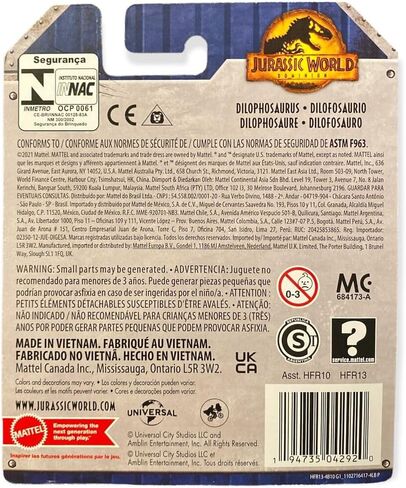 Jurassic World Dominion Uncaged Wild Pop Ups Dinosaur Toys, Collectible Figures, Manually Activated (Snap Squad Attitudes Tyrannosaurus Rex Brown) in Saudi Arabia