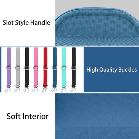 Hard Case for JBL Charge 6/Charge 5 Portable Waterproof Speaker | Shockproof, Water Resistant, Impact-resistant, Protective Storage Box, Smooth Zipper, Portable Carrying Box, Blue Case in Kuwait