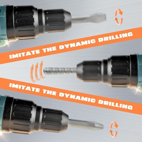 Bellochiddo Electric Toy Drill - Pray Play Power Tools Set - Construction Toddler Tool With With Wresistic Light و Sound - Preschool Gift for Boys & Girls (Red) in Kuwait