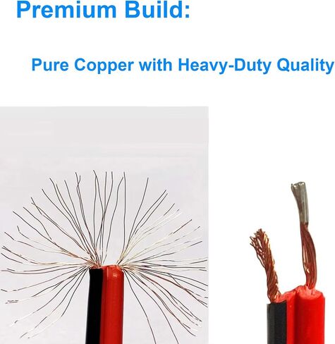(Real 18awg) 1 أزواج 12V 5A DC Power Powtail Barrel Coll Cable Cable ، 2.1mm × 5.5 مم أنثى موصلات DC DC للكاميرا الأمنية CCTV ومحول إمدادات الطاقة 12 فولت (1 ذكر+1 أنثى) in Kuwait