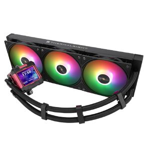 Thermalright FW360 ARGB RB CPU Water Cooler with 2000RPM,IPS LCD Screen with 320x240 Resolution,Liquid CPU Cooler with 2.4in LCD Display,CPU PC Aio Cooler for AM5/Intel LGA1851/1700,Magnetic Cold Head