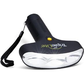 TL800 ضوء ثلاثي ، مصباح يدوي LED ، ضوء تشعيع الزاوية الواسعة ، 800 شمعة
