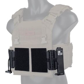 OneTigris MOLLE Quick Release Adapters for Plate Carrier, Cummerbund Quick Disconnect Buckles Tactical Vest Accessories