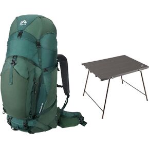 Night Cat Internal-Frame Hiking Backpack with Folding Camping Table 100L Large Camping Backpack for Men Women Traveling Waterproof Rain Cover