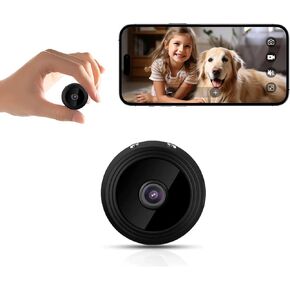 Hidden Camera-Spy Camera-1080P Indoor Cameras-Mini Cameras-WiFi Wireless Camera-Nanny Cam for Pet-Small Cam with Motion Detection App Control