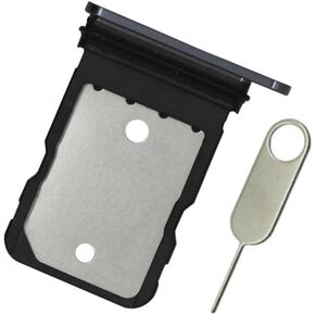 Replacement Single SIM Card Tray Holder for 6.3" Google Pixel 7 (5G) 2022 GVU6C - Black