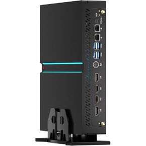 msecore Mini Gaming PC, Core i9-13900F Upto 5.6GHz with RTX4070 12G Desktop PC, 64G DDR5 RAM 2T PCIE 4.0 SSD, WiFi 6E, 1* HDMI/ 3* DP, Four Display, Fit Video Editing, Windows 11 Pro
