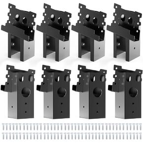 Deer Stand Brackets with Powder-Coated Steel – Versatile 4x4 Composite Angle Brackets for Outdoor Platforms